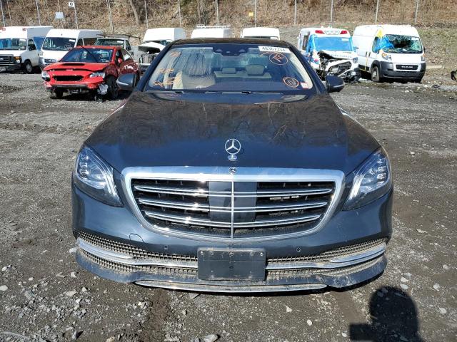 WDDUG6EB1LA521646 - 2020 MERCEDES-BENZ S 450 4MATIC BLUE photo 5