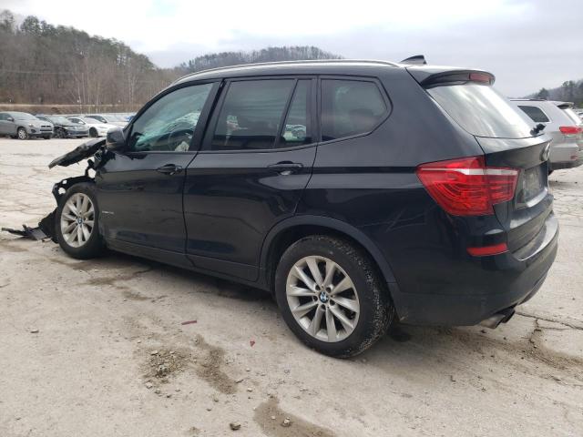 5UXWX9C59G0D92473 - 2016 BMW X3 XDRIVE28I BLACK photo 2