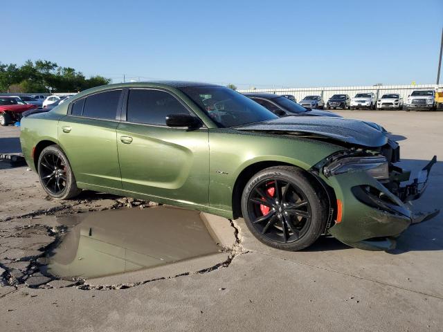 2C3CDXCT0JH193221 - 2018 DODGE CHARGER R/T GREEN photo 4