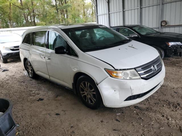 5FNRL5H62CB001757 - 2012 HONDA ODYSSEY EXL WHITE photo 4