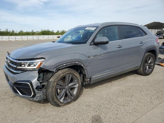 1V2ME2CA2MC236493 - 2021 VOLKSWAGEN ATLAS CROS SE GRAY photo 1