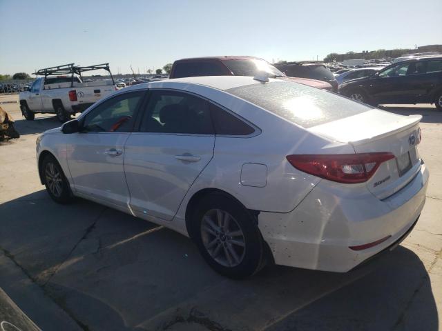 5NPE24AF0FH188430 - 2015 HYUNDAI SONATA SE WHITE photo 2