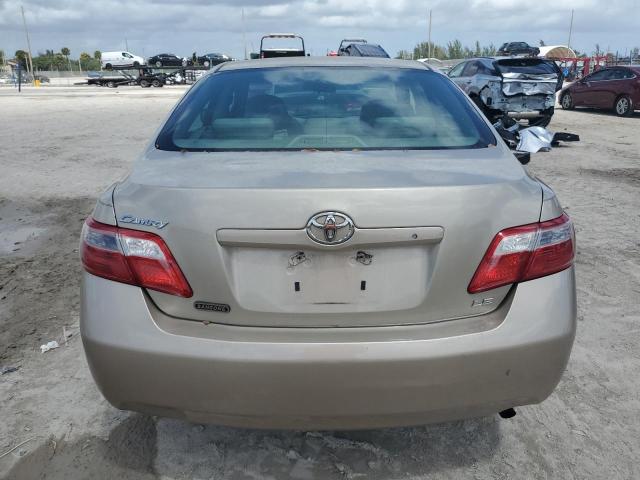 4T1BE46K97U595228 - 2007 TOYOTA CAMRY CE TAN photo 6