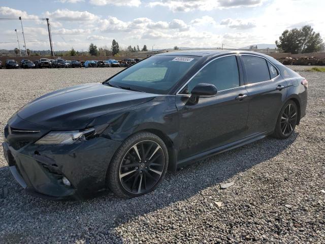 4T1B61HK9KU738423 - 2019 TOYOTA CAMRY XSE BLUE photo 1