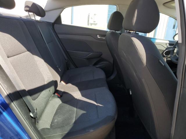 3KPC24A39JE033708 - 2018 HYUNDAI ACCENT SE Azul foto 10