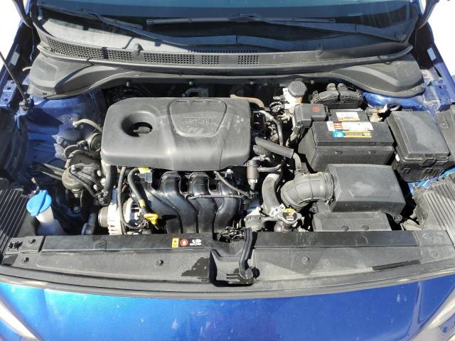 3KPC24A39JE033708 - 2018 HYUNDAI ACCENT SE Azul foto 11