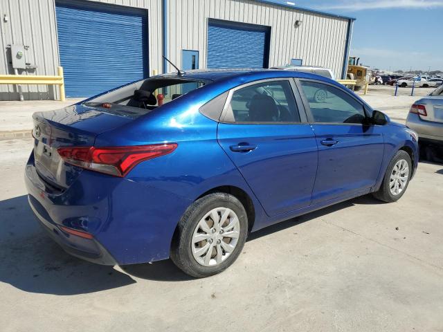 3KPC24A39JE033708 - 2018 HYUNDAI ACCENT SE Azul foto 3