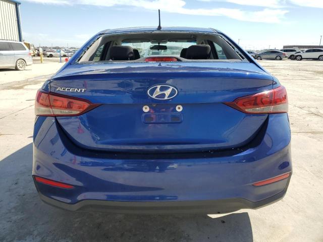 3KPC24A39JE033708 - 2018 HYUNDAI ACCENT SE Azul foto 6
