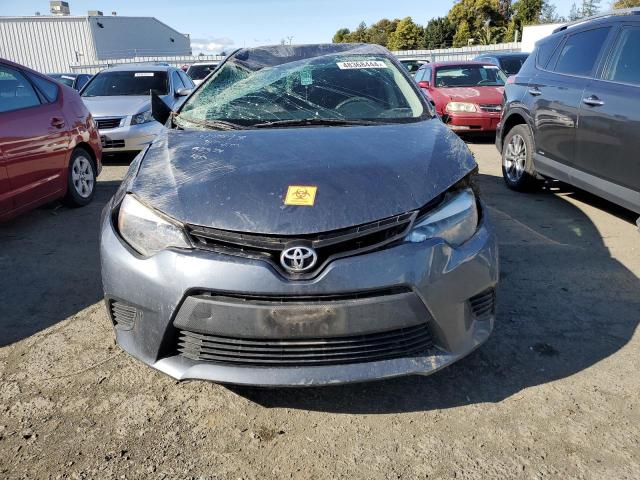 5YFBURHE4EP172644 - 2014 TOYOTA COROLLA L GRAY photo 5