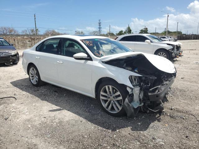 1VWLA7A37KC002726 - 2019 VOLKSWAGEN PASSAT WOLFSBURG WHITE photo 4