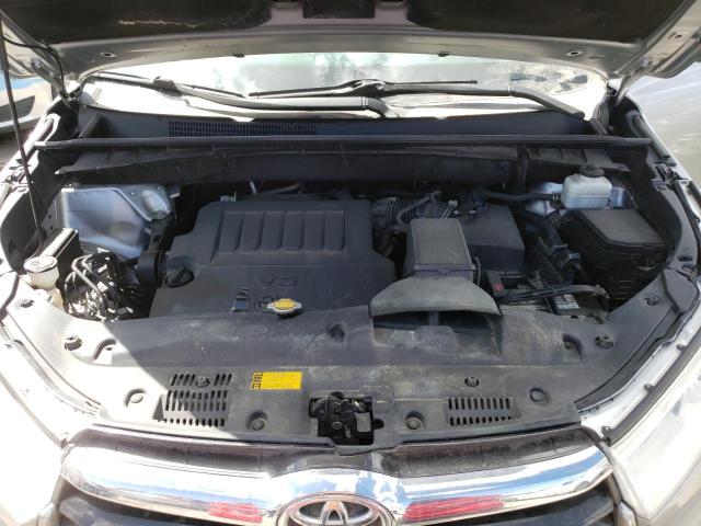 5TDJKRFH7ES006401 - 2014 TOYOTA HIGHLANDER XLE 银色 照片 12