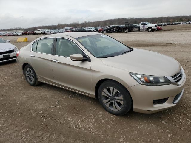 1HGCR2F38DA080147 - 2013 HONDA ACCORD LX GOLD photo 4