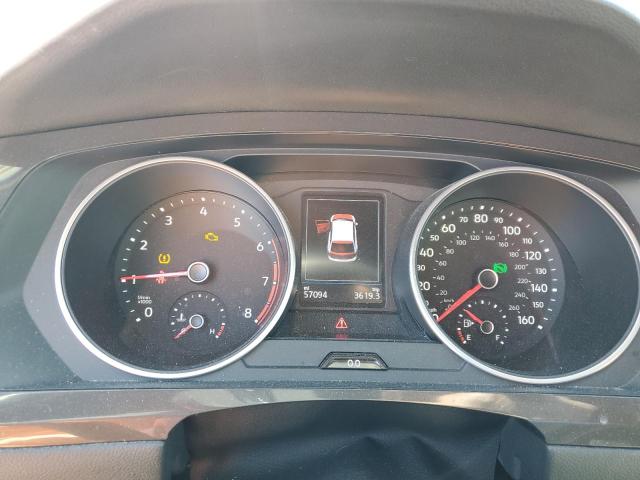 3VV2B7AX4MM149636 - 2021 VOLKSWAGEN TIGUAN SE Srebrny zdjęcie 9