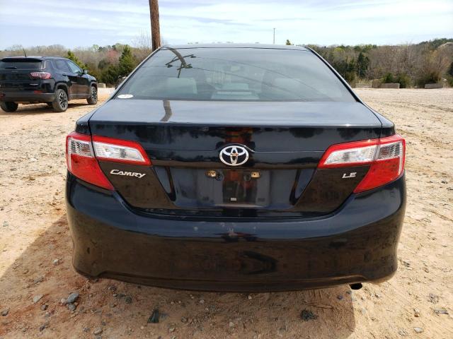 4T1BF1FK5DU259759 - 2013 TOYOTA CAMRY L BLACK photo 6