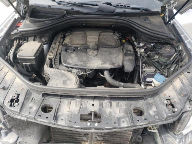 4JGDA5HB1CA077407 - 2012 MERCEDES-BENZ ML 350 4MATIC SILVER photo 12