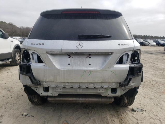 4JGDA5HB1CA077407 - 2012 MERCEDES-BENZ ML 350 4MATIC SILVER photo 6