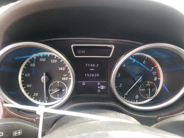 4JGDA5HB1CA077407 - 2012 MERCEDES-BENZ ML 350 4MATIC SILVER photo 9