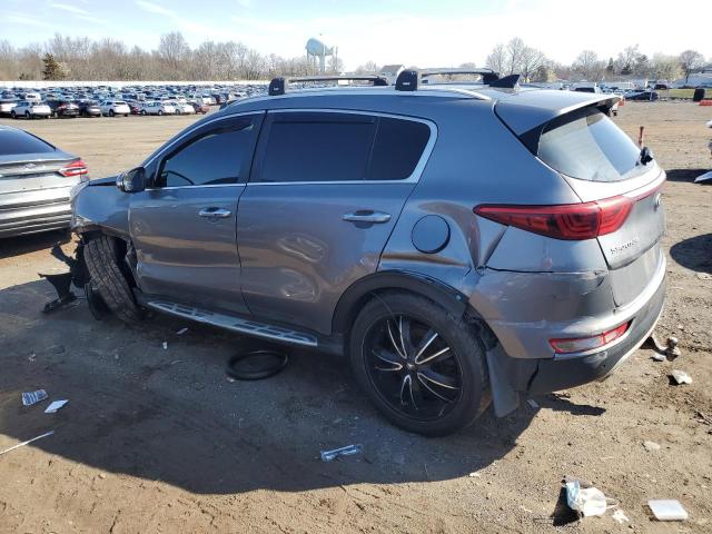 KNDPRCA61H7208173 - 2017 KIA SPORTAGE SX GRAY photo 2