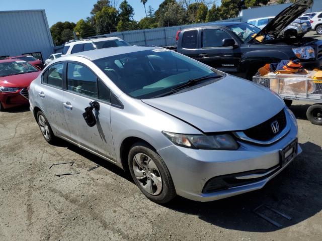 19XFB2F57EE209916 - 2014 HONDA CIVIC LX SILVER photo 4