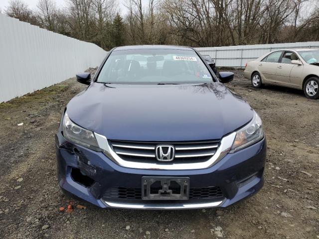 1HGCR2F38FA086792 - 2015 HONDA ACCORD LX BLUE photo 5