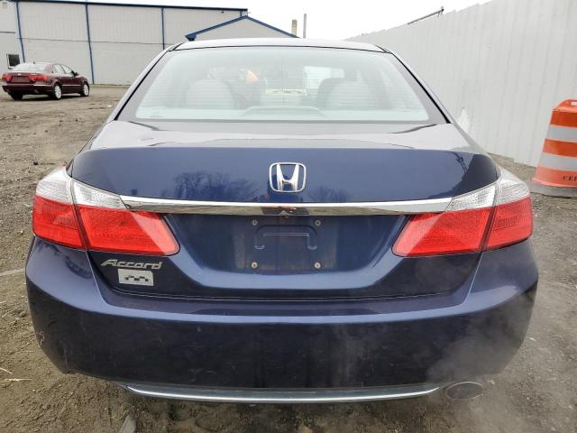 1HGCR2F38FA086792 - 2015 HONDA ACCORD LX BLUE photo 6