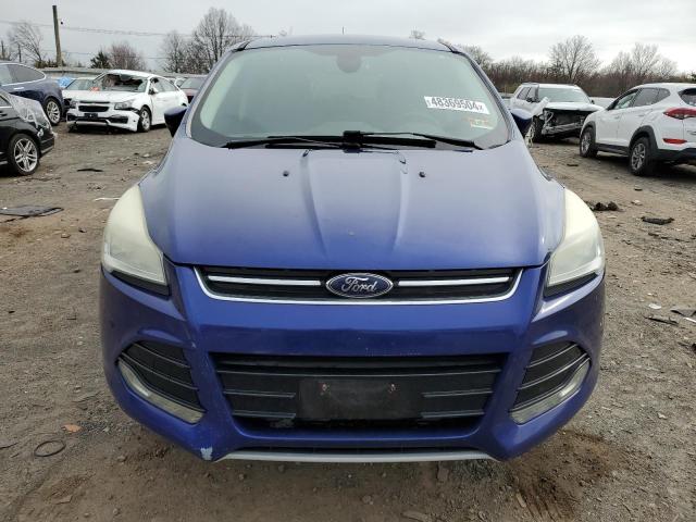 1FMCU0H94DUC94792 - 2013 FORD ESCAPE SEL BLUE photo 5