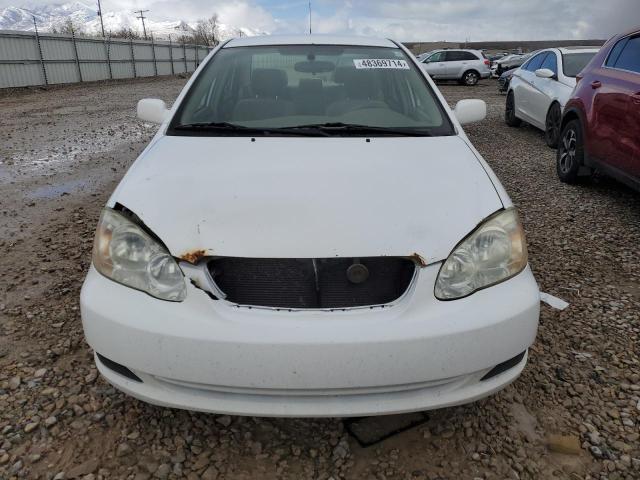 1NXBR32E15Z563661 - 2005 TOYOTA COROLLA CE WHITE photo 5