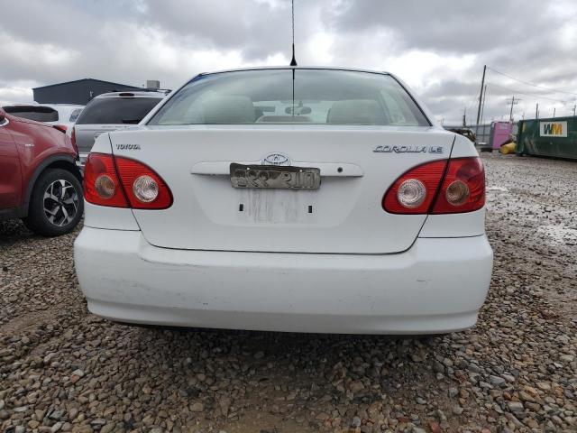 1NXBR32E15Z563661 - 2005 TOYOTA COROLLA CE WHITE photo 6