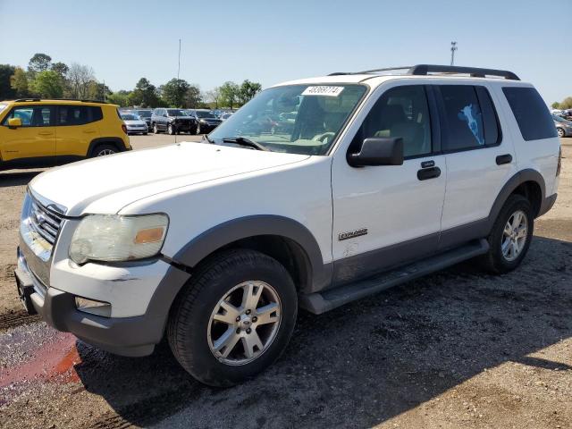 1FMEU63896UA66509 - 2006 FORD EXPLORER XLT WHITE photo 1