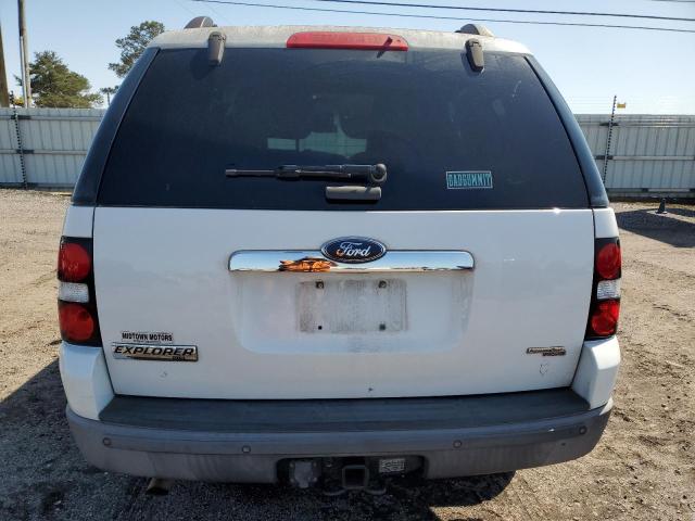 1FMEU63896UA66509 - 2006 FORD EXPLORER XLT WHITE photo 6