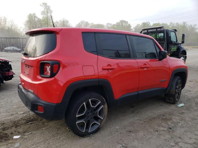 ZACNJBAB4LPM01657 - 2020 JEEP RENEGADE SPORT RED photo 3