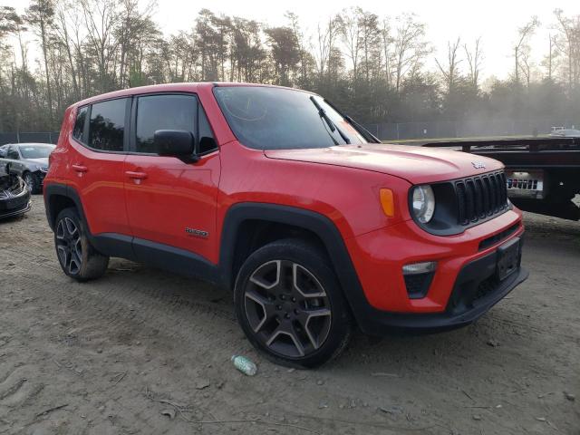 ZACNJBAB4LPM01657 - 2020 JEEP RENEGADE SPORT RED photo 4