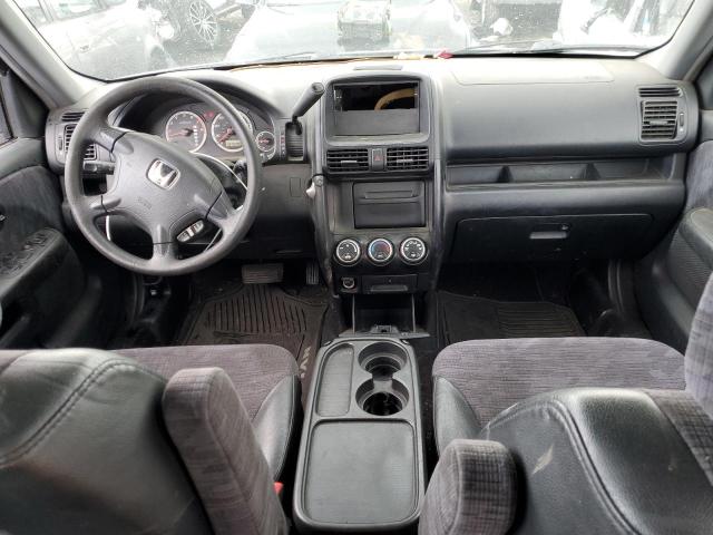 JHLRD68474C023790 - 2004 HONDA CR-V LX SILVER photo 8