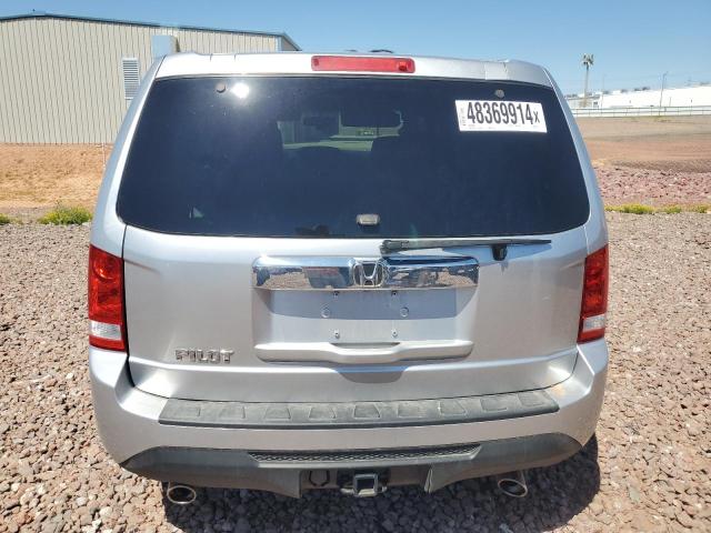 5FNYF3H54CB027873 - 2012 HONDA PILOT EXL SILVER photo 6