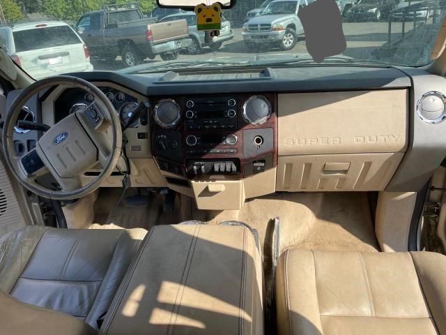 1FTSW2BR2AEB06291 - 2010 FORD F250 SUPER DUTY GOLD photo 9