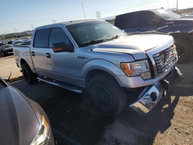 1FTFW1CF8BKD49073 - 2011 FORD F150 SUPERCREW SILVER photo 4