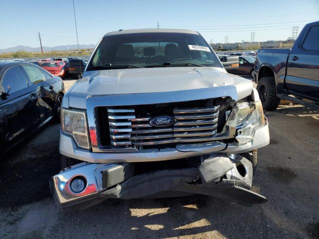 1FTFW1CF8BKD49073 - 2011 FORD F150 SUPERCREW SILVER photo 5