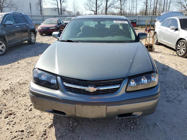 2G1WF52E159242610 - 2005 CHEVROLET IMPALA GRAY photo 5