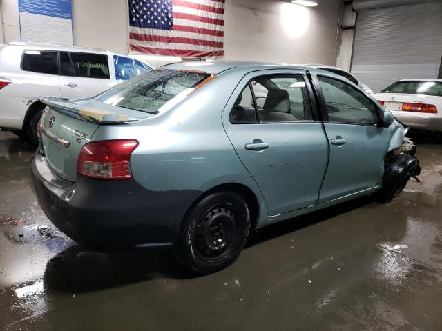 JTDBT923481195554 - 2008 TOYOTA YARIS TEAL photo 3