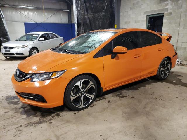 2HGFB6E53EH700742 - 2014 HONDA CIVIC SI ORANGE photo 1