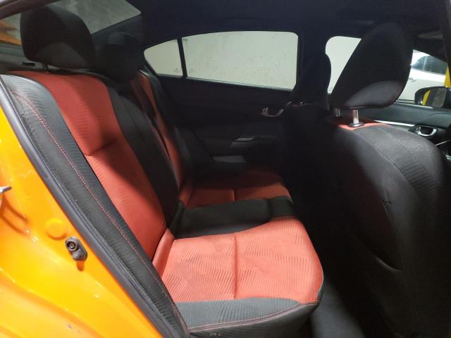 2HGFB6E53EH700742 - 2014 HONDA CIVIC SI ORANGE photo 10