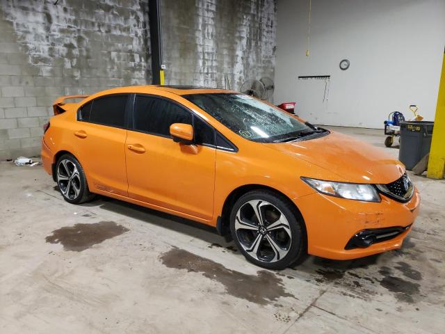 2HGFB6E53EH700742 - 2014 HONDA CIVIC SI ORANGE photo 4