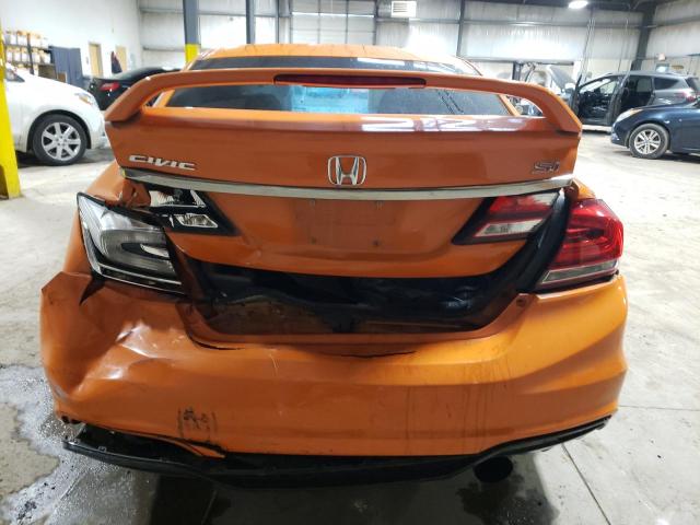 2HGFB6E53EH700742 - 2014 HONDA CIVIC SI ORANGE photo 6