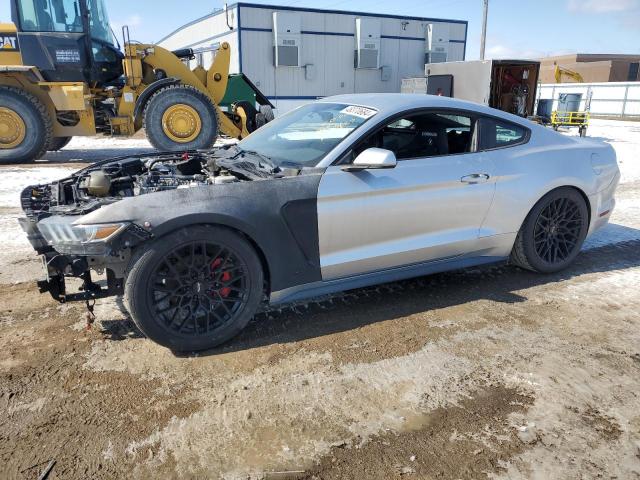 1FA6P8TH1H5229166 - 2017 FORD MUSTANG SILVER photo 1