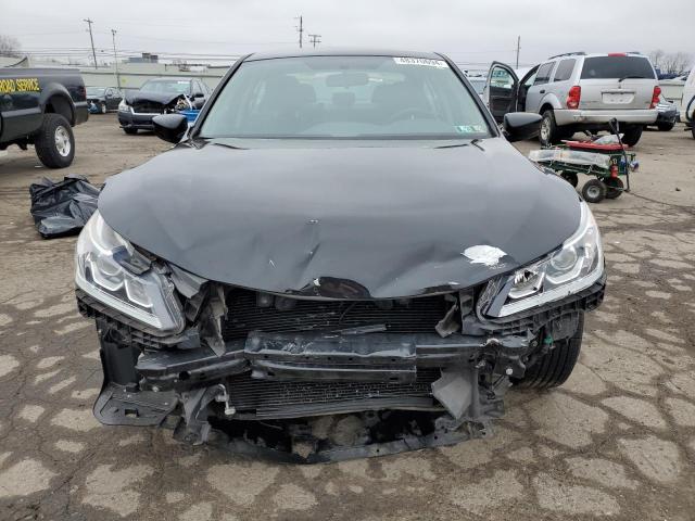 1HGCR2F37HA235812 - 2017 HONDA ACCORD LX BLACK photo 5