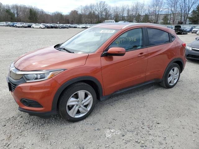 3CZRU6H7XKM708413 - 2019 HONDA HR-V EXL ORANGE photo 1