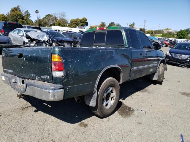 5TBRT341X3S342648 - 2003 TOYOTA TUNDRA ACCESS CAB SR5 GREEN photo 3