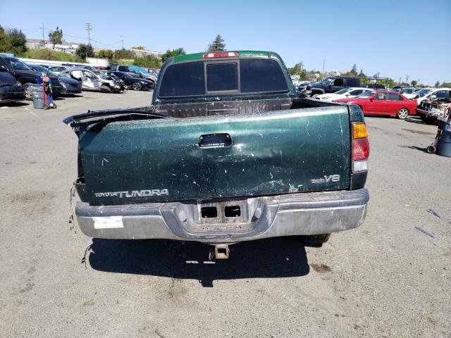 5TBRT341X3S342648 - 2003 TOYOTA TUNDRA ACCESS CAB SR5 GREEN photo 6