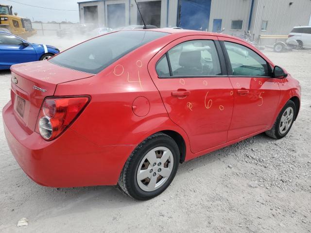 1G1JA5SH3G4126818 - 2016 CHEVROLET SONIC LS RED photo 3