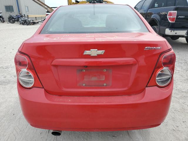 1G1JA5SH3G4126818 - 2016 CHEVROLET SONIC LS RED photo 6
